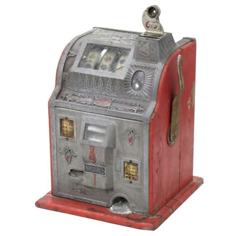 Vintage Rock Ola 25 Cent Slot Machine Lot 32