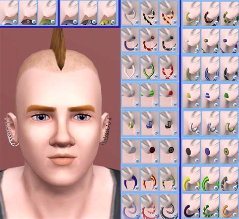 Sims 4 Male Piercings Cc