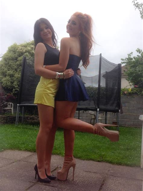 Young British Slags And Tarts Girls Short Dresses Short Tight Prom