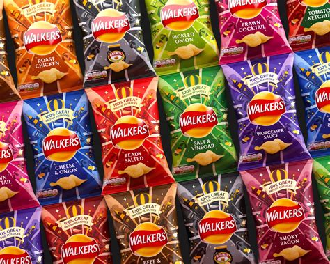 Walkers Rebrand Packaging Of The World