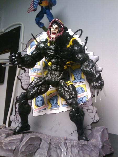 Wolverine Symbiote Marvel Legends Custom Action Figure