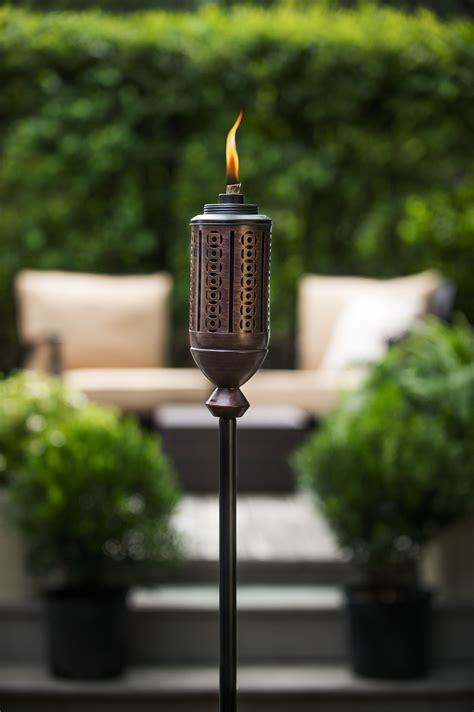 Tiki® Brand 65 Inch Cabos Metal Torch Copper