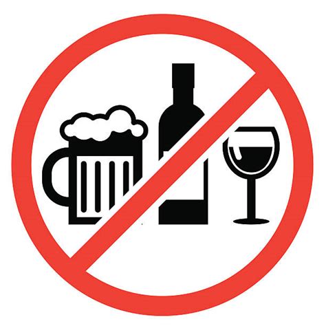 Royalty Free Prohibition Alcohol Clip Art Vector Images