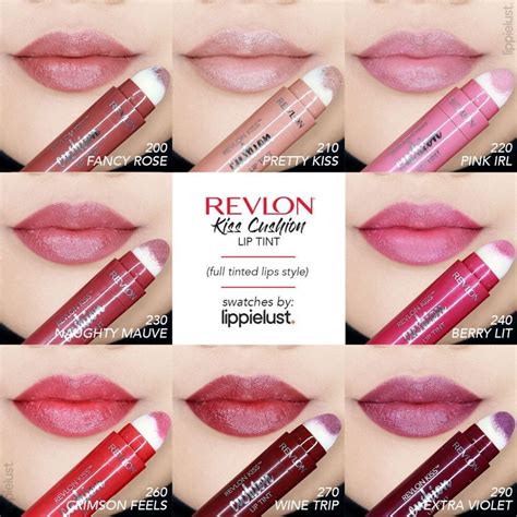 ลิปทินท์คุชชั่น Revlon Kiss Cushion Lip Tint | Shopee Thailand