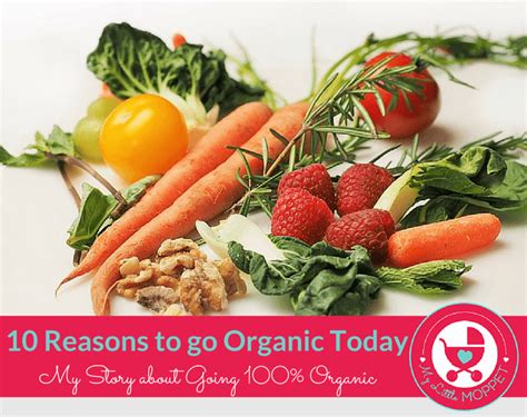 10 Reasons To Go Organic Today My Story About Going 100 Organic My