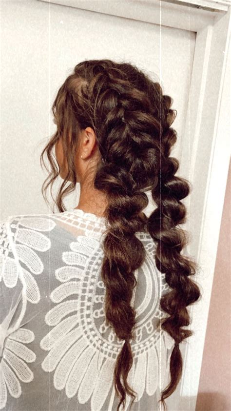 Pigtail Bubble Braids Western Hair Styles Hair Styles Amazing Curly