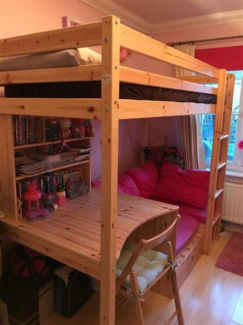 Your kids will love staying up late at night, talking and making great memories together. BUNK BED WITH DESK AND SOFA BED FOR SALE! NEEDS TO GO ...