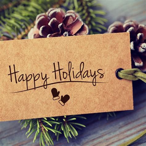 It's time to celebrate the joy and warmth of the season and spread happiness among everyone choose from our wide range of happy holidays ecards and wish your near and dear ones! Wishing you the happiest holiday season from our family to yours! | Place card holders, Happy ...