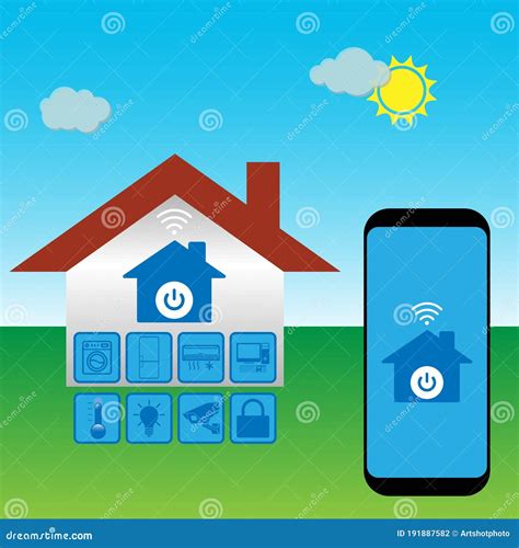 Smart House Technology System With Centralized Control Of Lighting