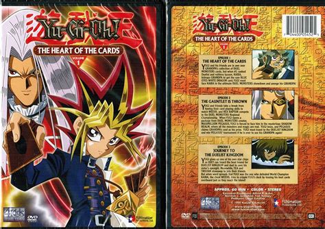 Yu Gi Oh Vol 1 The Heart Of The Cards Dvd Dan Green Eric Stuart Amy