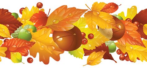 Autumn clipart banner, Autumn banner Transparent FREE for download on png image