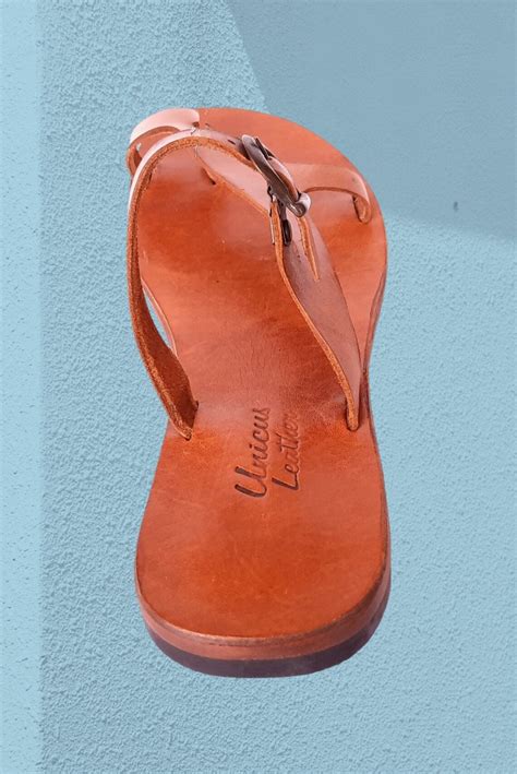 Toe Ring Sandals Leather Men Sandals Summer Sandals Etsy Uk