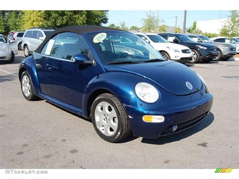 2003 Galactic Blue Metallic Volkswagen New Beetle Gls Convertible