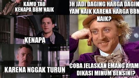 Kumpulan 11 Meme Merespons Bbm Naik Kocak Sih Tapi Kok Bikin Sedih~