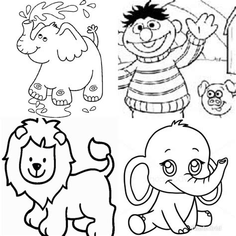 Dibujos Imprimibles Infantiles Para Colorear 5 00 En Mercado Libre