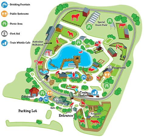 Zoo Map For Kids Images And Photos Finder