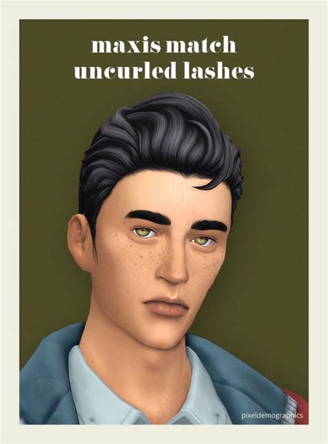 Sims 4 Maxis Match Eyelashes