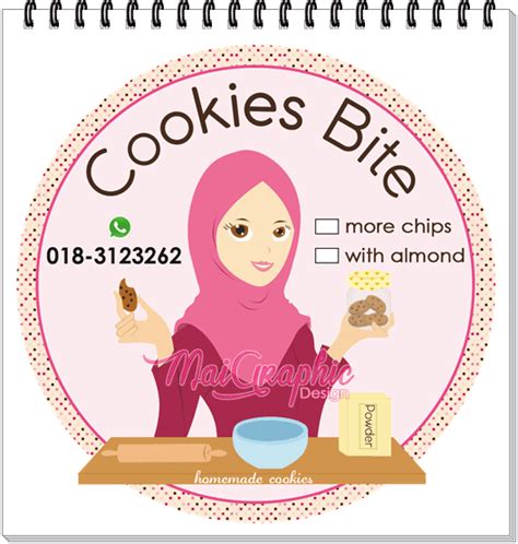 Cookies factory poster with discount vector tag free vector, free photos and psd files for free download. Design dan Cetak Stiker Cookies Bite