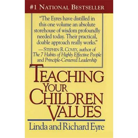 Teaching Your Children Values Pre Owned Paperback