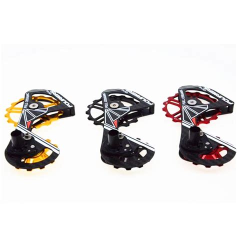 Fouriers Ct Dx007road Bicycle Oversize Derailleur Cage With 12t Upper And 16t Lower Pulley For
