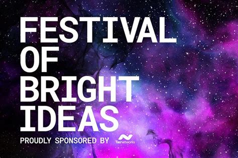 Festival Of Bright Ideas City Of Hobart Tasmania Australia