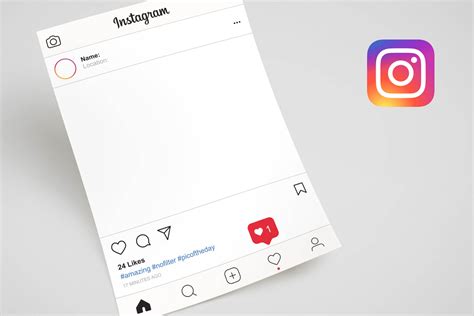 Free Instagram Printable Template Templates Printable Download