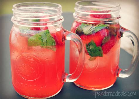 Strawberry Lime And Basil Summer Punch See Mom Click