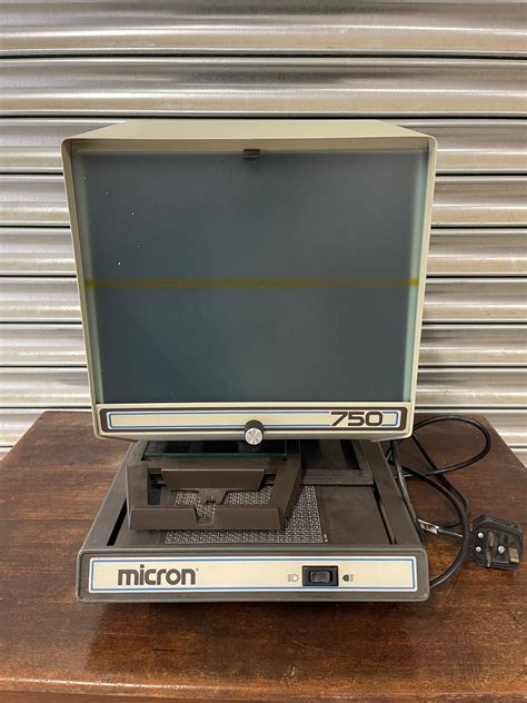 Vintage Circa 1970s Micron 750 Microfiche 750 Computer