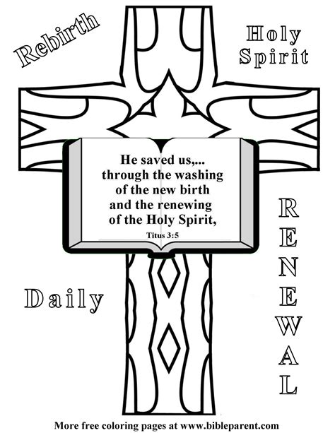 Plan Of Salvation Coloring Page