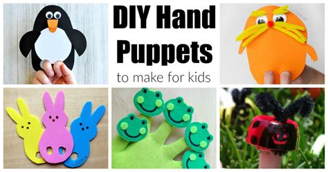 25 Adorable Diy Hand Puppets To Make With Kids Lalymom