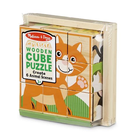 Free shipping for many products! Buy Melissa & Doug - My First Wooden Cube Puzzle - Animals