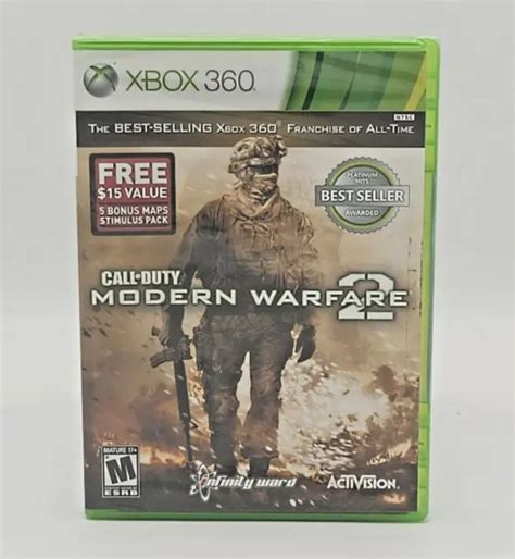 Call Of Duty Modern Warfare 2 Platinum Hits Microsoft Xbox 360