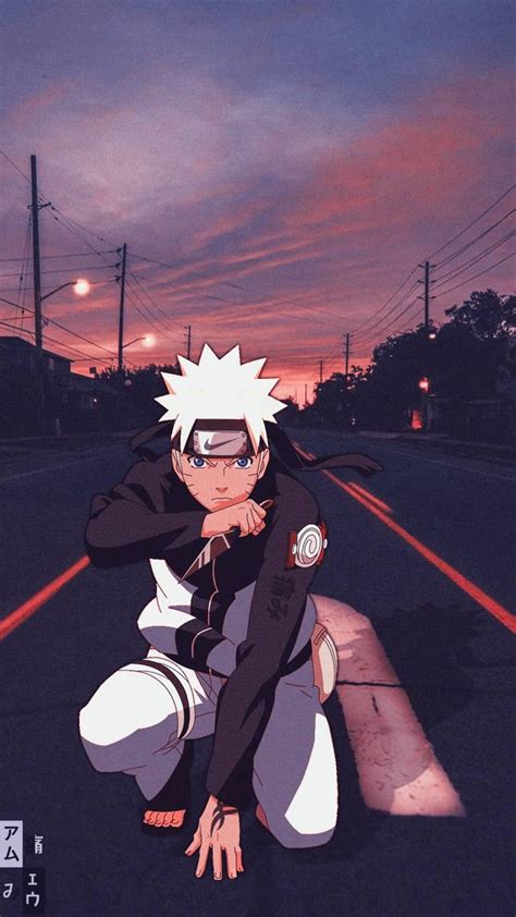 Wallpaper Iphone Aesthetic Naruto Naruto Aesthetic Wallpaper Image By