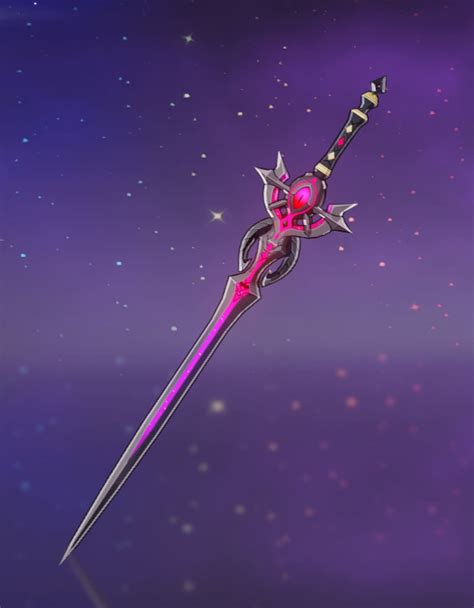 Genshin Impact Pink Sword