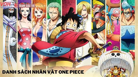 Tổng hợp danh sách nhân vật chính trong One Piece ai là người ấn tượng