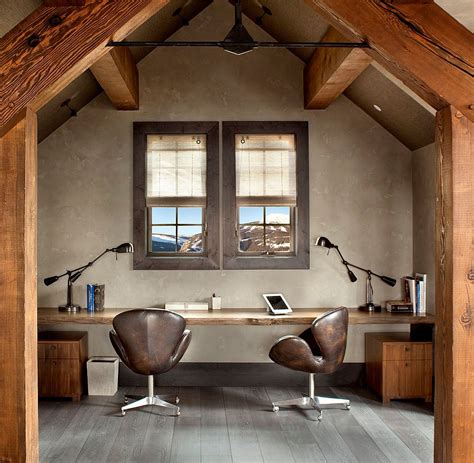 Natural Allure 25 Home Offices That Celebrate The Charm Of Live Edge Décor