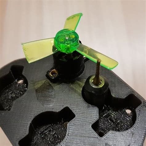 You'll want to make sure that the motors are rotating in the correct direction and the right props (cw and ccw) are. Download free 3D printer designs Drone Propeller Cut Tool ...