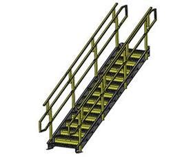 However, they are not very durable, if you do not provide their required protection from dampness and adverse effects of the weather. Commercial Stairs ~ Prefab Commercial stairways ~ Industrial Equipment for Sale