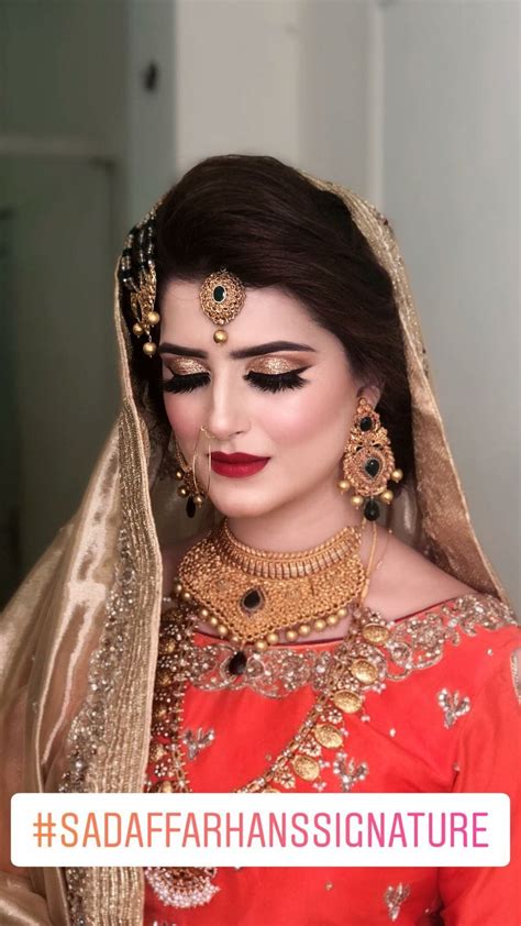 Pakistani Bridal Walima Makeup Pictures Wavy Haircut