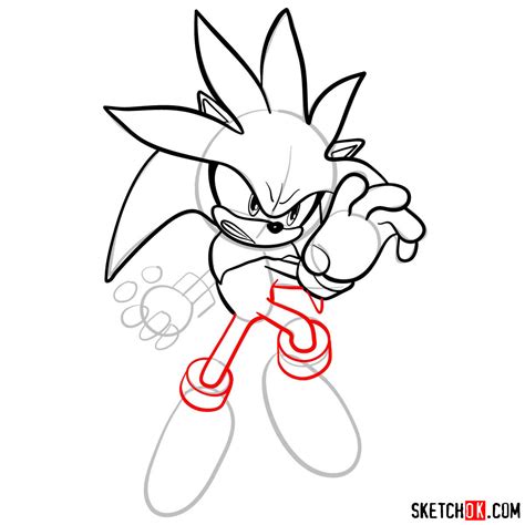 Details 130 Shadow Sonic Drawing Best Vn