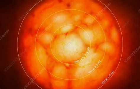 Sun As A Red Giant Stock Image C0383860 Science Photo Library