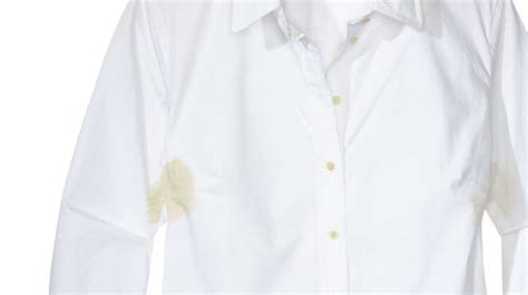 How To Get Rid Of Yellow Sweat Stains