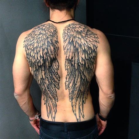 Angel Wing Tattoos For Men Are Some Of The Most Popular Tattoos Today