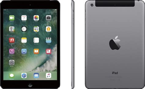 Apple Ipad Mini 2 With Wi Fi Cellular 16gb Atandt Space Gray Mf066ll