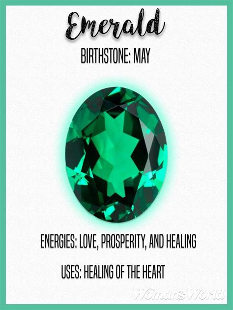 Maybe you would like to learn more about one of these? May Birthstone Meaning, Name, Facts | Birthstones meanings ...