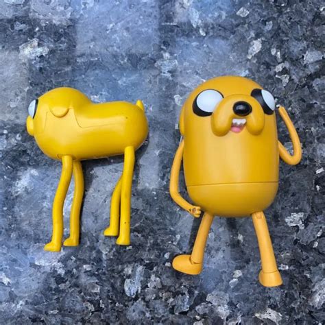 2 Adventure Time Jake The Dog With Stretch Arms 5 Figure Jazwares