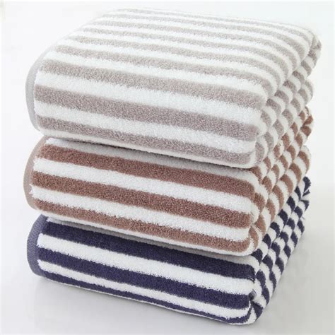 Hot Sale 100 Cotton 70 140cm Beach Bath Towel Super Soft Absorbent