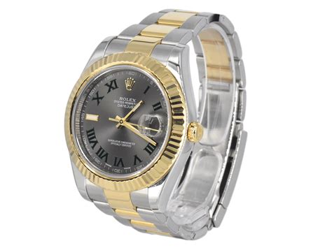 Buy rolex datejust ii 41mm and get the best deals at the lowest prices on ebay! Rolex Datejust 116333 Wimbledon | Rockefeller's