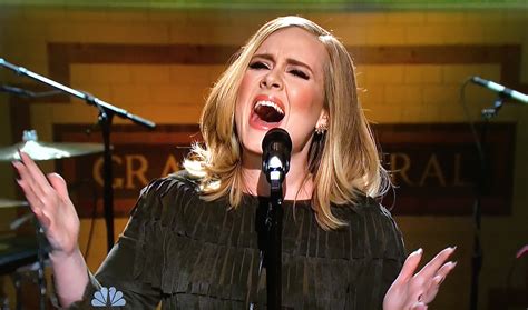 adele performs ‘hello live on ‘snl video adele music saturday night live just jared