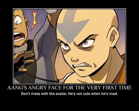 Aang Is Not Cute When Hes Angry By Witcherosora On Deviantart